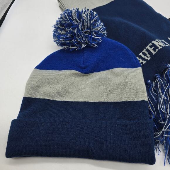 Wizarding World of Harry Potter Universal Studios Ravenclaw Scarf & Beanie NEW - Picture 4 of 11
